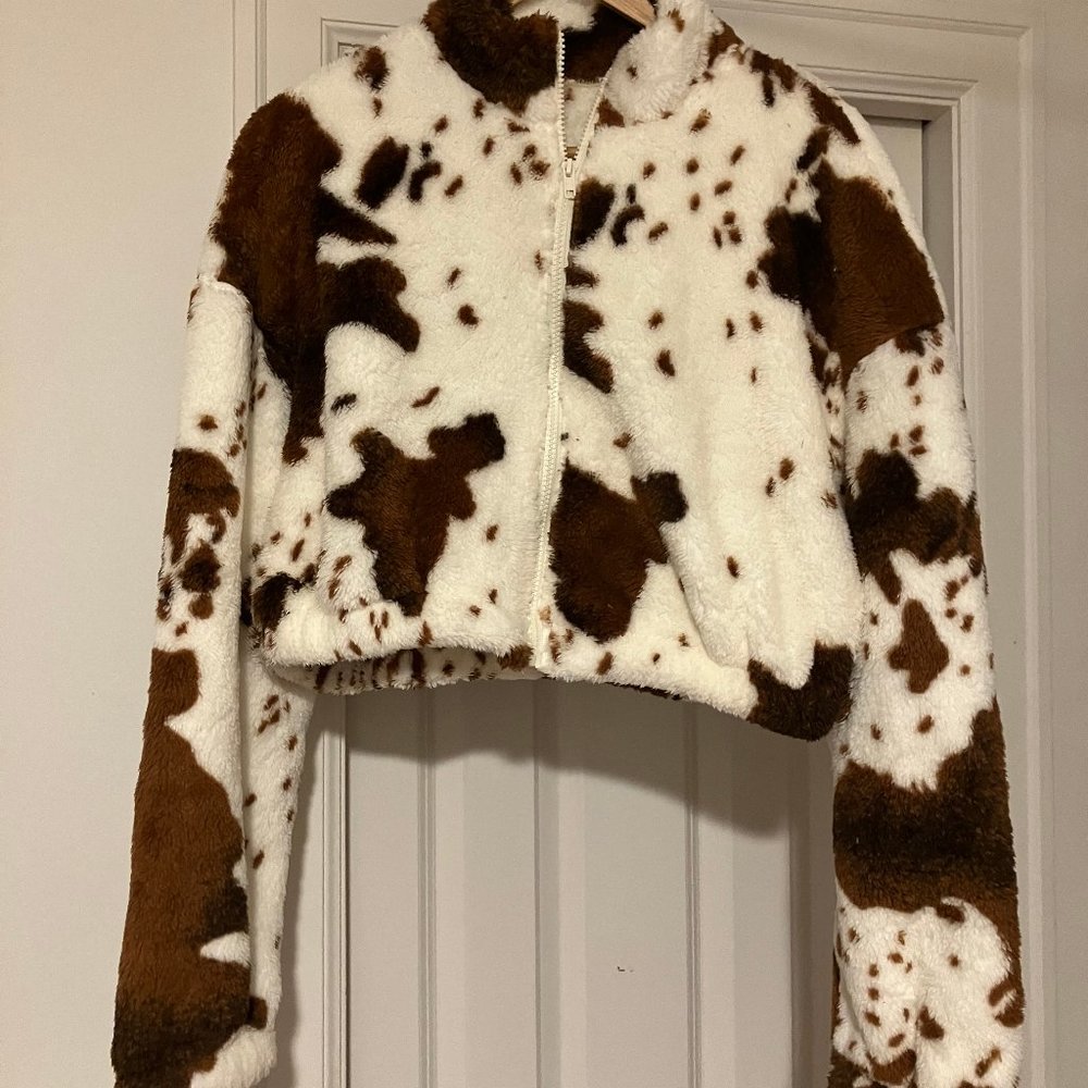 Shein fall sherpa, sweater, flannel bundle--please see description for sizing!